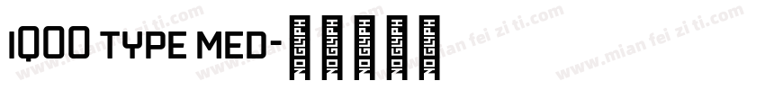 iQOO type med字体转换